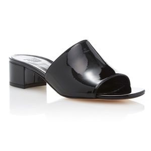 Maryam Nassir Zadeh Sophie Patent-Leather Slides